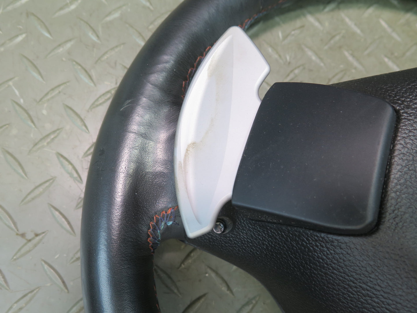 2008-2013 BMW E90 E92 E93 M3 Sport Leather Steering W/ Paddles Black