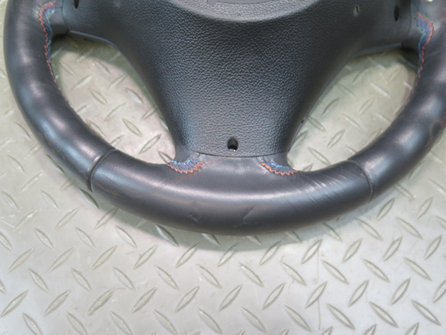 2008-2013 BMW E90 E92 E93 M3 Sport Leather Steering W/ Paddles Black