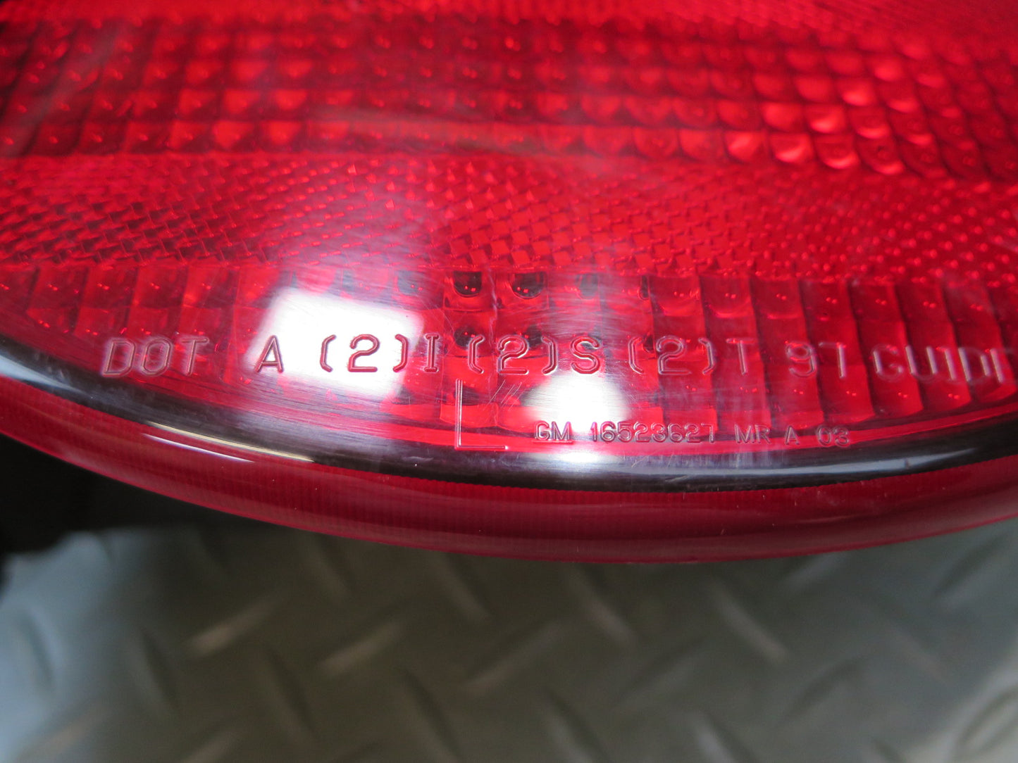 97-04 Chevrolet Corvette C5 Rear Left Tail Light Lamp 16523629 OEM