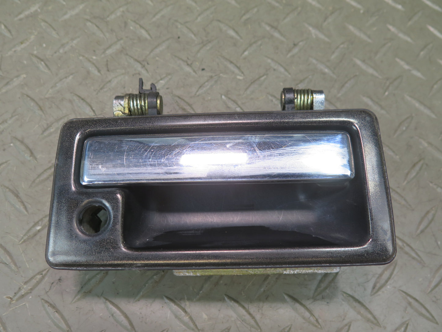 79-83 Datsun S130 280ZX 2+0 Right Door Exterior Handle Gray OEM