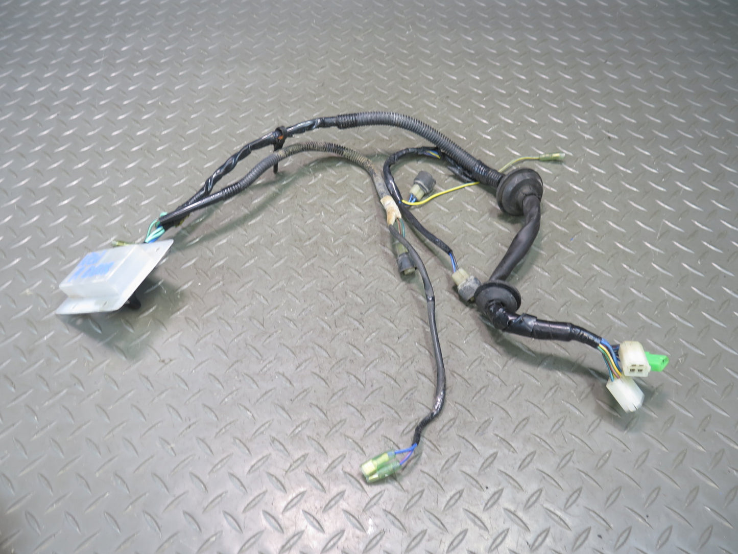82-83 Datsun 280ZX 2+0 Right Door Power Window Wire Harness w Switch OEM