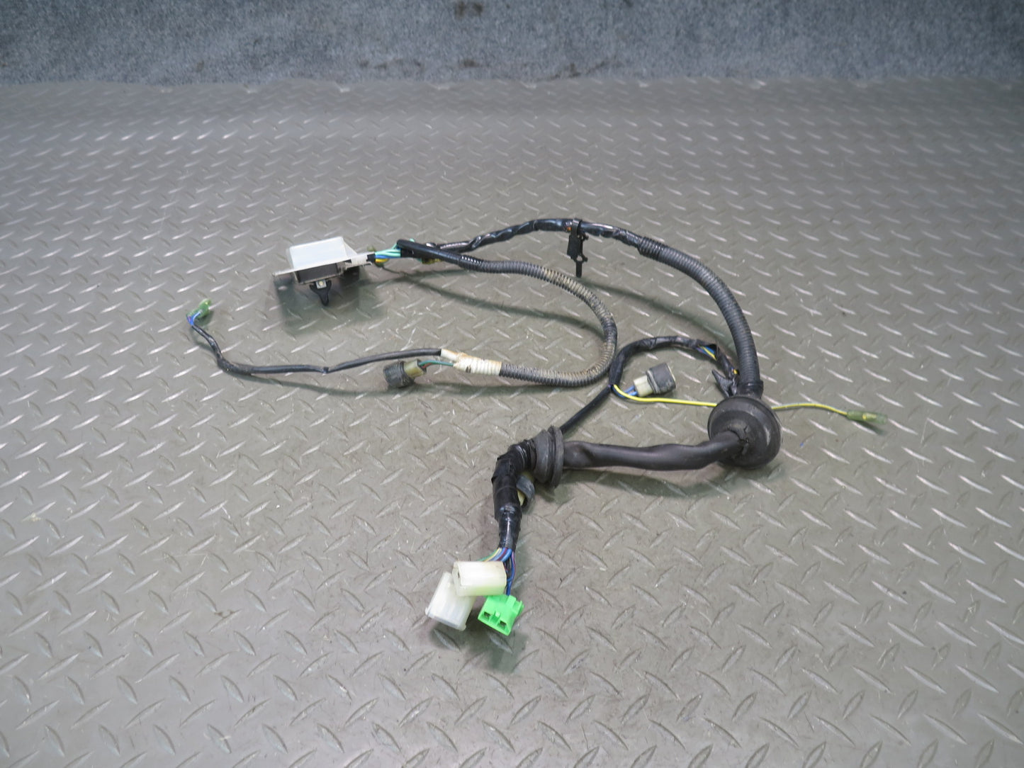 82-83 Datsun 280ZX 2+0 Right Door Power Window Wire Harness w Switch OEM
