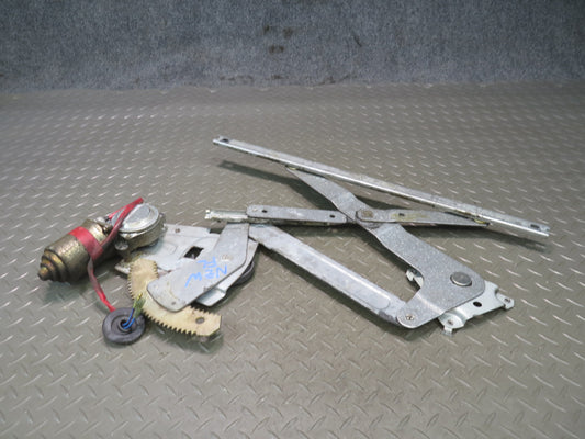 79-83 Datsun Nissan S130 280ZX 2+0 Left Door Window Regulator w Motor OEM