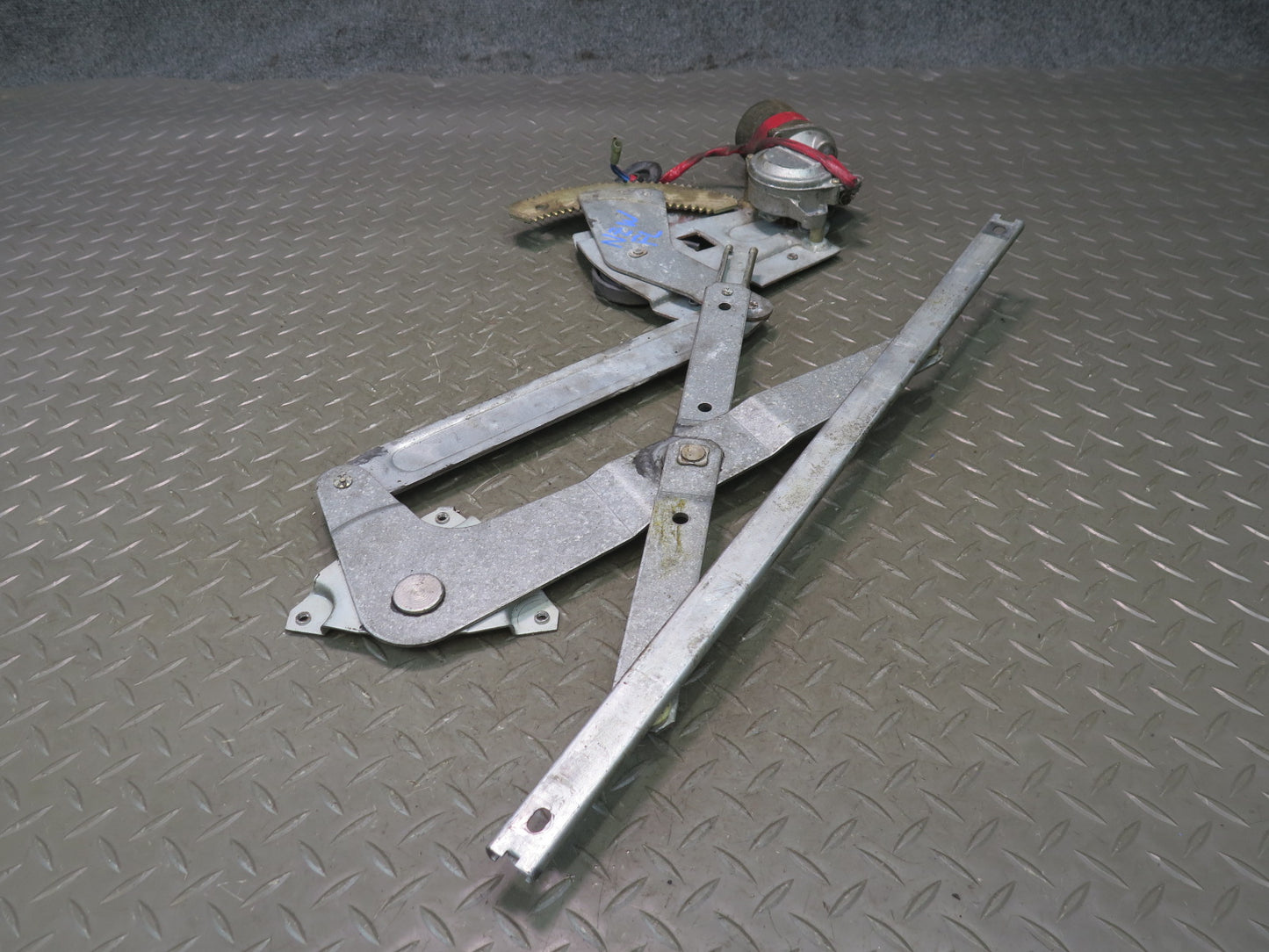 79-83 Datsun Nissan S130 280ZX 2+0 Left Door Window Regulator w Motor OEM