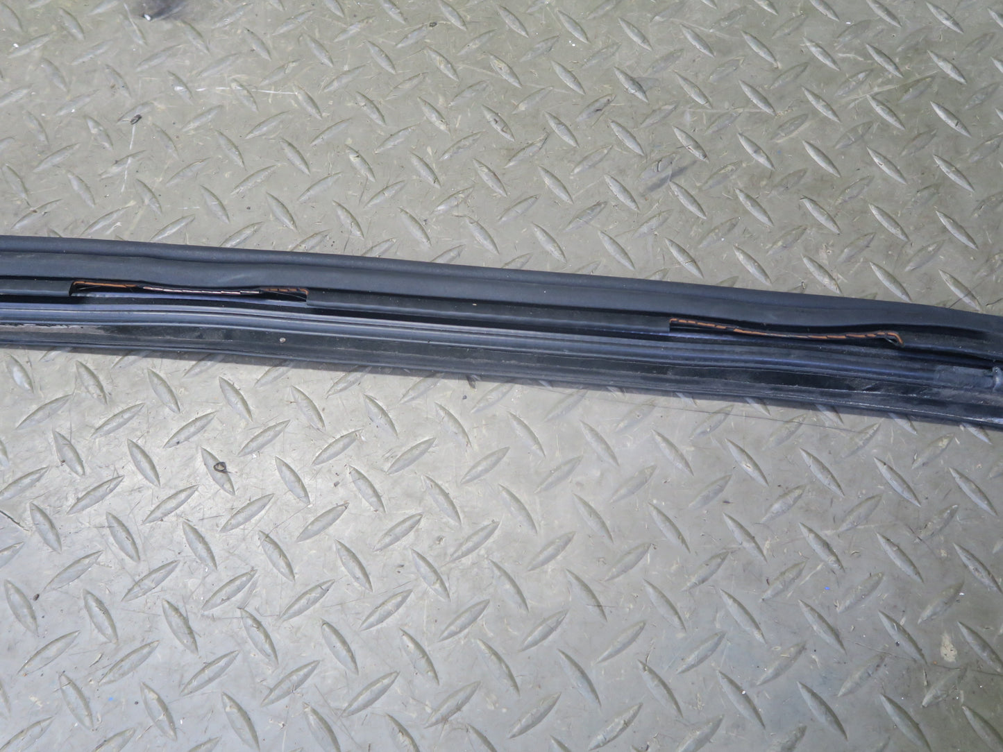 02-10 Lexus SC430 Front Roof Weatherstrip Rubber Seal w Window Bracket Set OEM