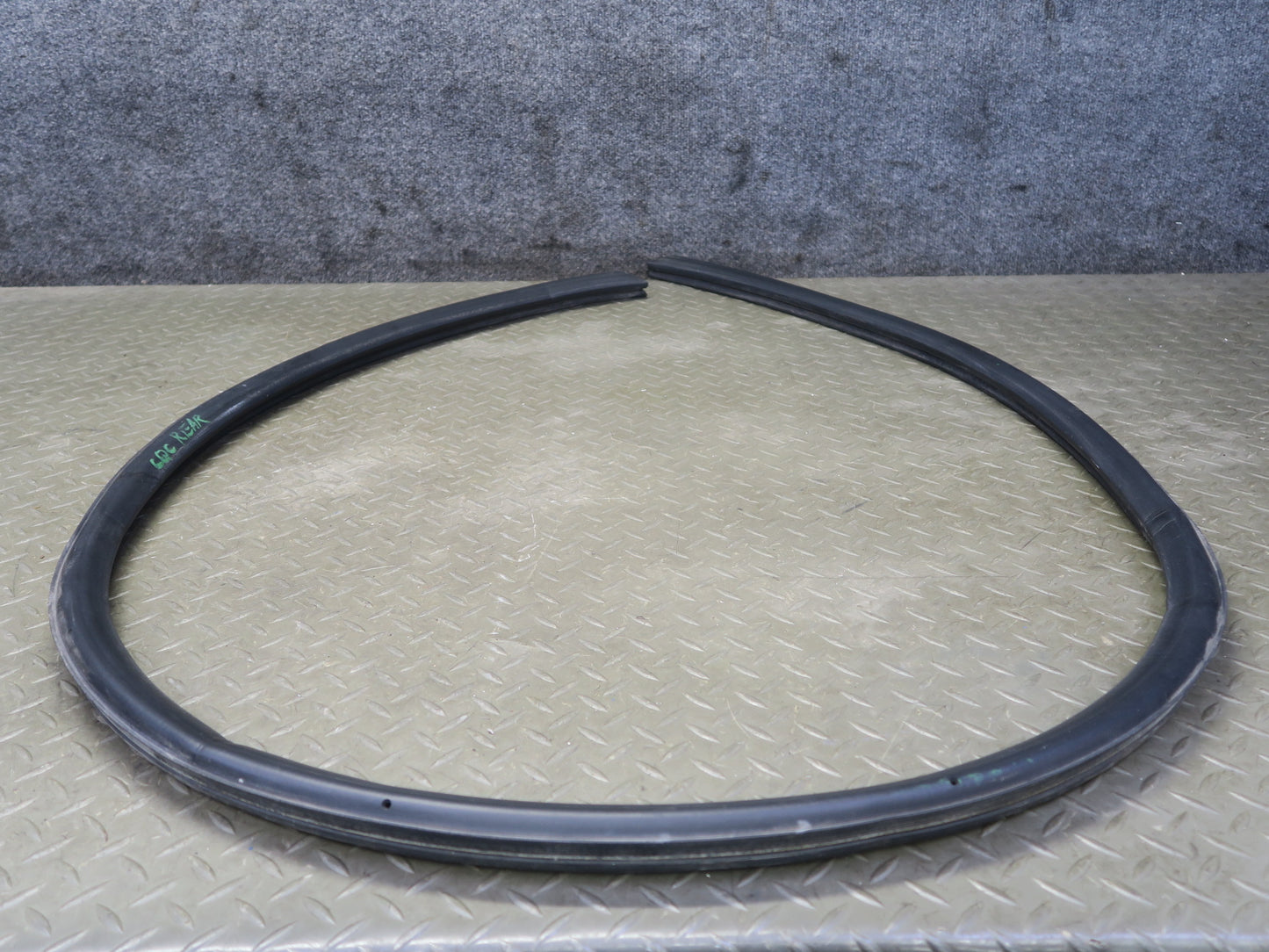 84-96 Chevrolet Corvette C4 Set of 2 Rear Targa Roof Seal Windlace Rubber OEM