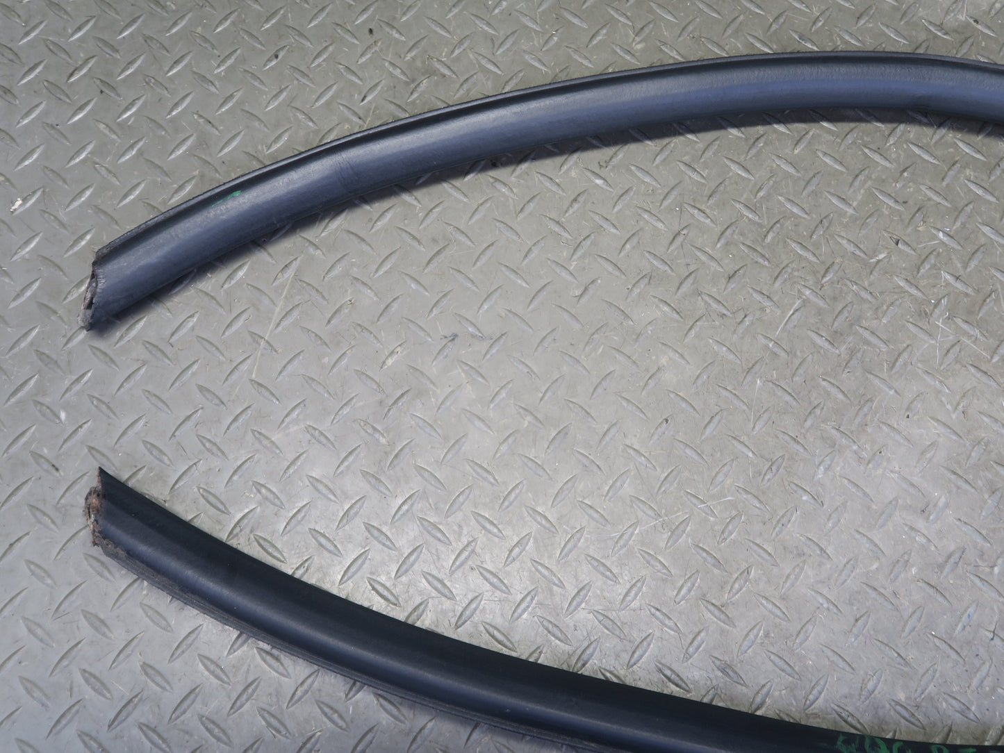 84-96 Chevrolet Corvette C4 Set of 2 Rear Targa Roof Seal Windlace Rubber OEM