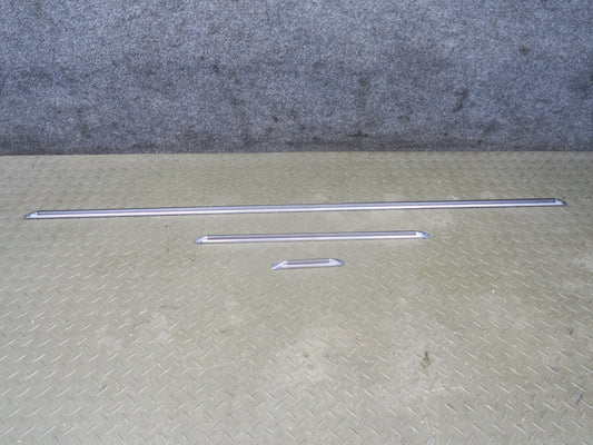 79-83 Datsun 280ZX 2+0 Set of 3 Left Front & Rear Door & Fender Molding OEM