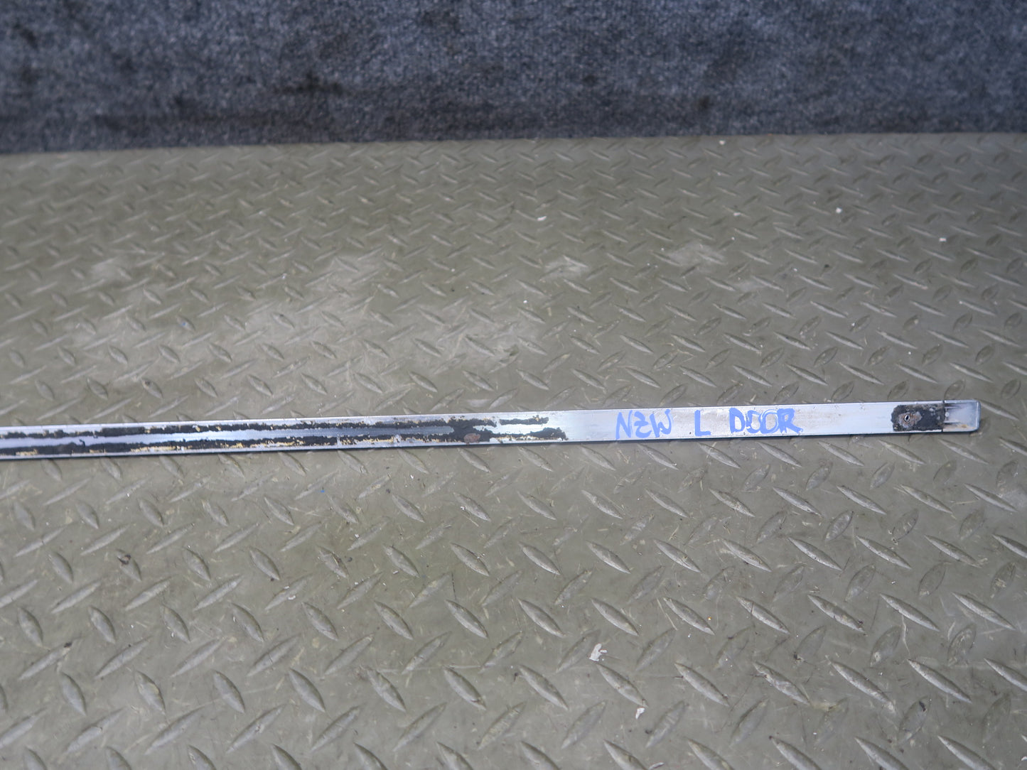 79-83 Datsun 280ZX 2+0 Set of 3 Left Front & Rear Door & Fender Molding OEM