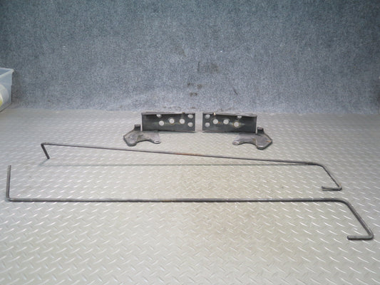 79-83 Datsun 280ZX S130 Front Hood Hinge Torsion Support Spring w Bolts Set OEM