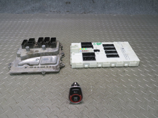 2014 BMW F32 435XI AWD ECM ECU Engine & Xdrive Module w Engine Switch Set OEM