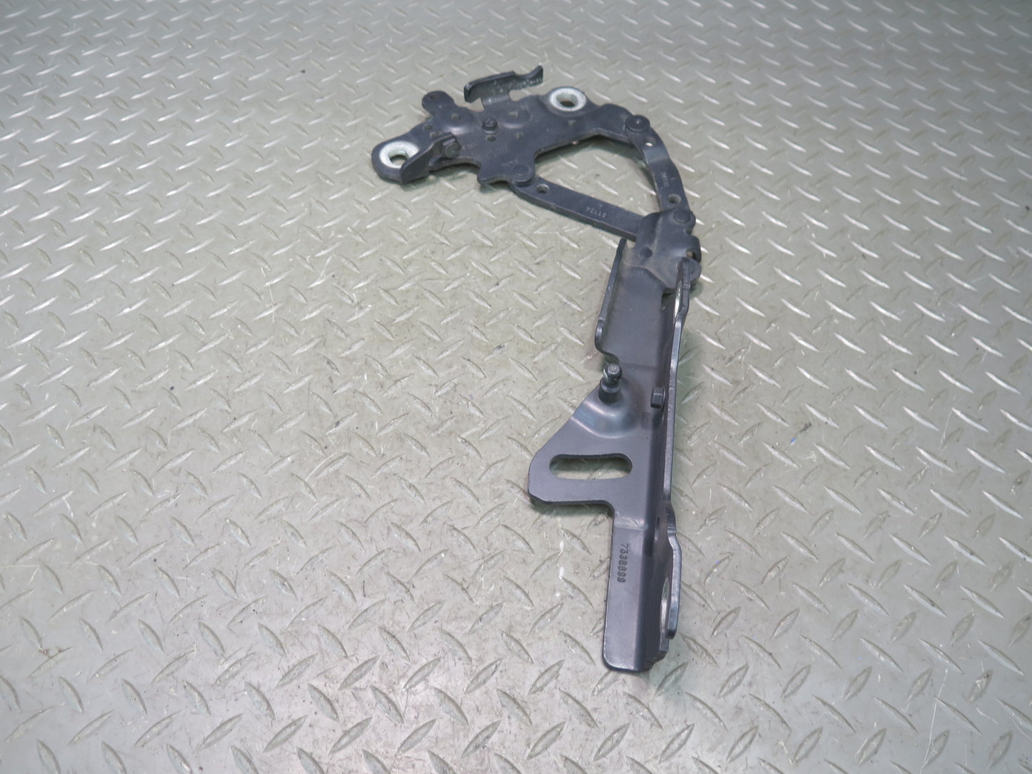 14-16 BMW F32 F33 435I Set of 2 Front Left & Right Hood Hinge Black OEM