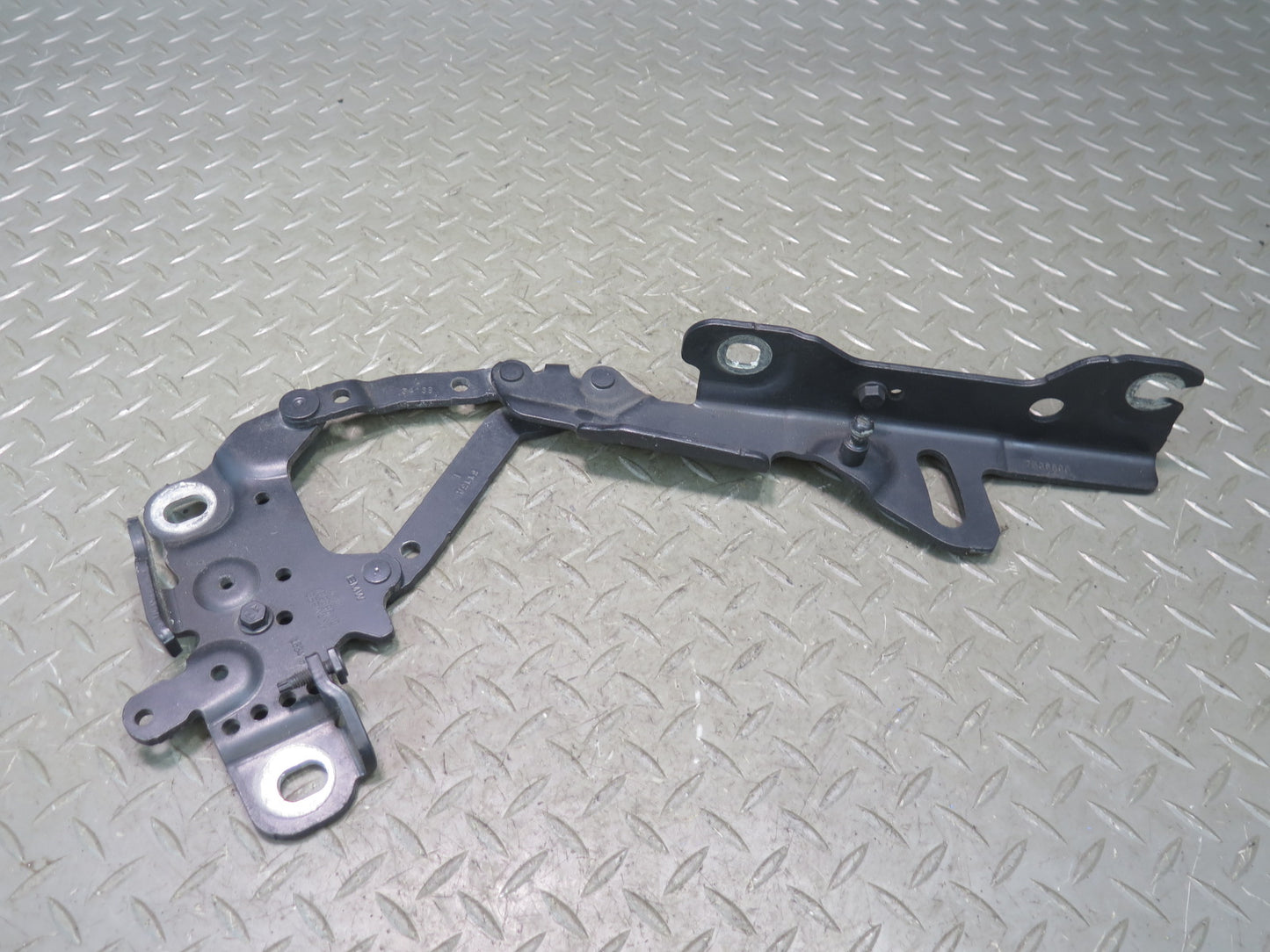 14-16 BMW F32 F33 435I Set of 2 Front Left & Right Hood Hinge Black OEM