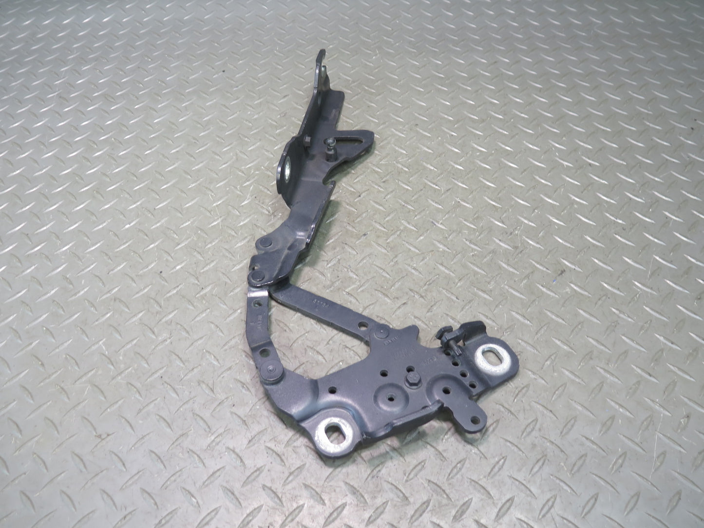 14-16 BMW F32 F33 435I Set of 2 Front Left & Right Hood Hinge Black OEM