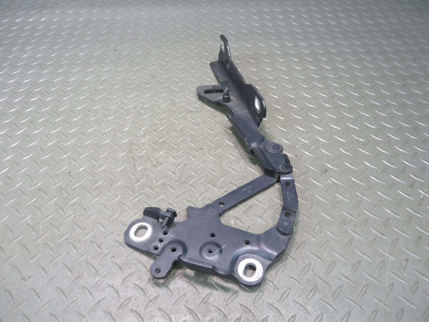 14-16 BMW F32 F33 435I Set of 2 Front Left & Right Hood Hinge Black OEM