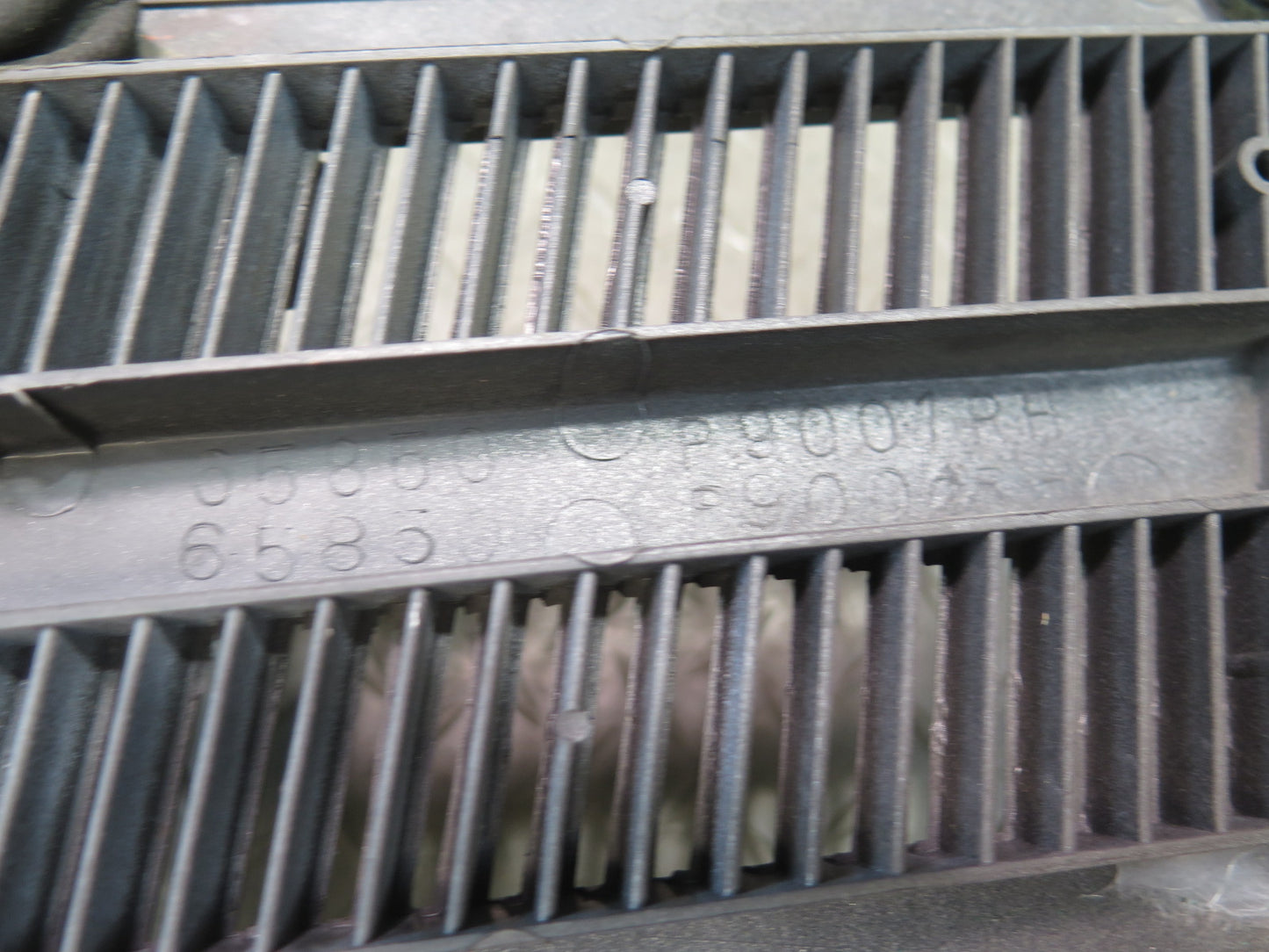 81-83 Datsun 280ZX S130 Hood Left & Right Trim Grille Vent Set Gray OEM