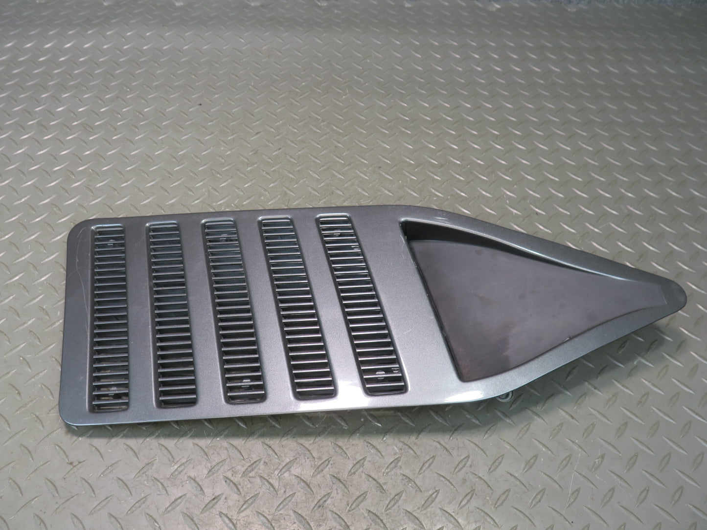 81-83 Datsun 280ZX S130 Hood Left & Right Trim Grille Vent Set Gray OEM