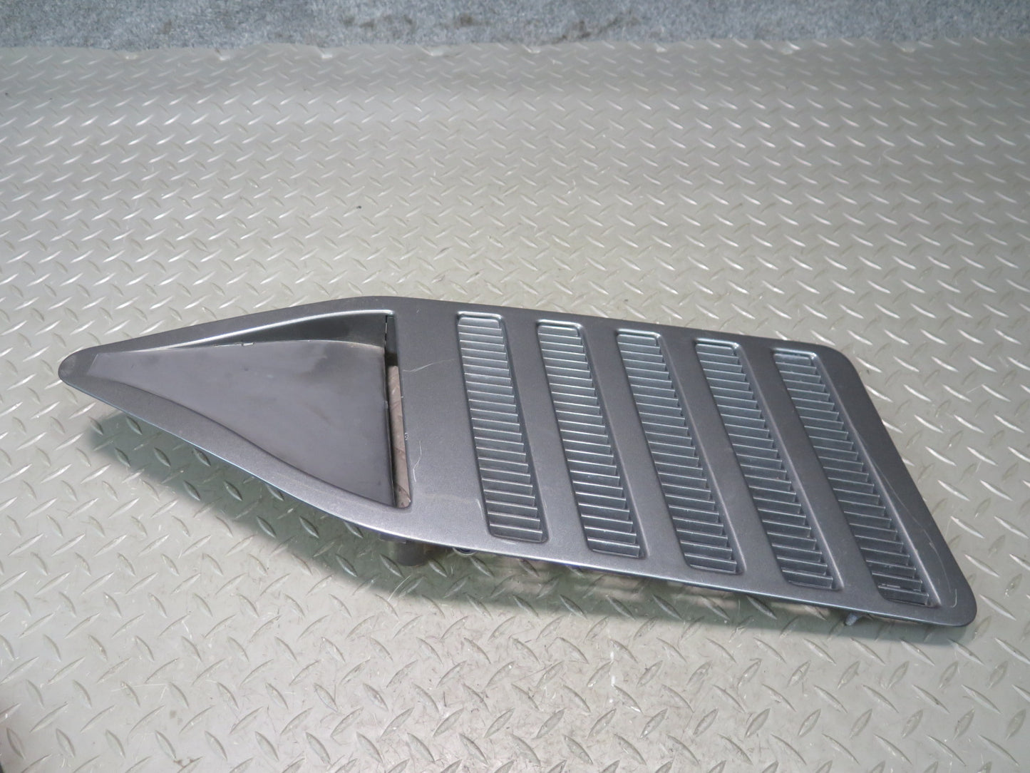 81-83 Datsun 280ZX S130 Hood Left & Right Trim Grille Vent Set Gray OEM