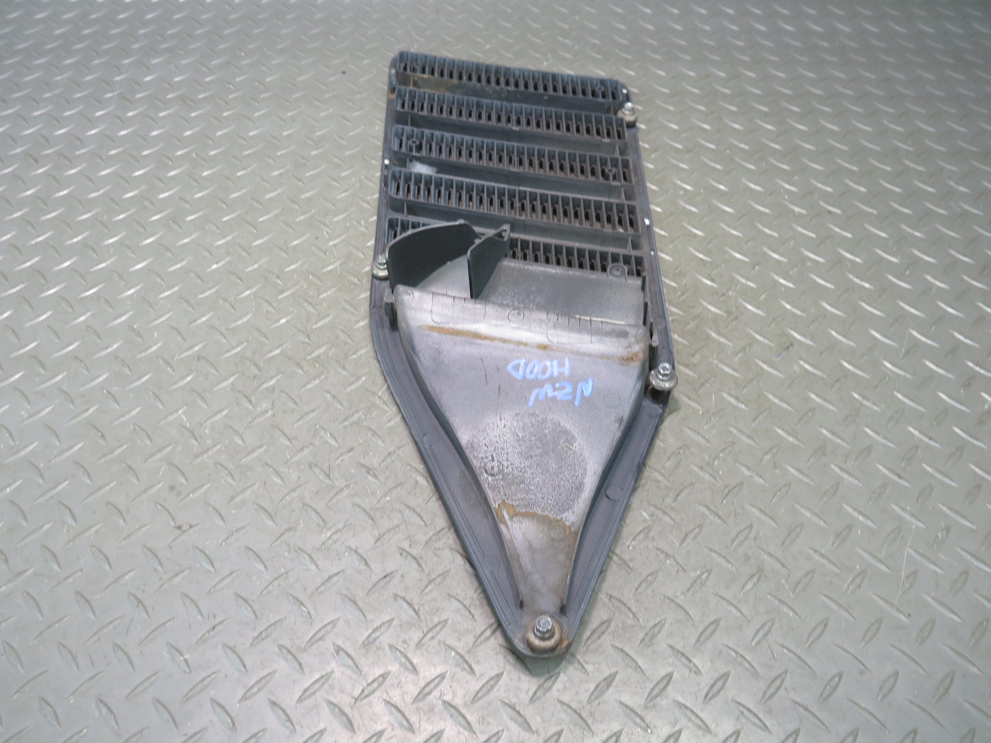 81-83 Datsun 280ZX S130 Hood Left & Right Trim Grille Vent Set Gray OEM
