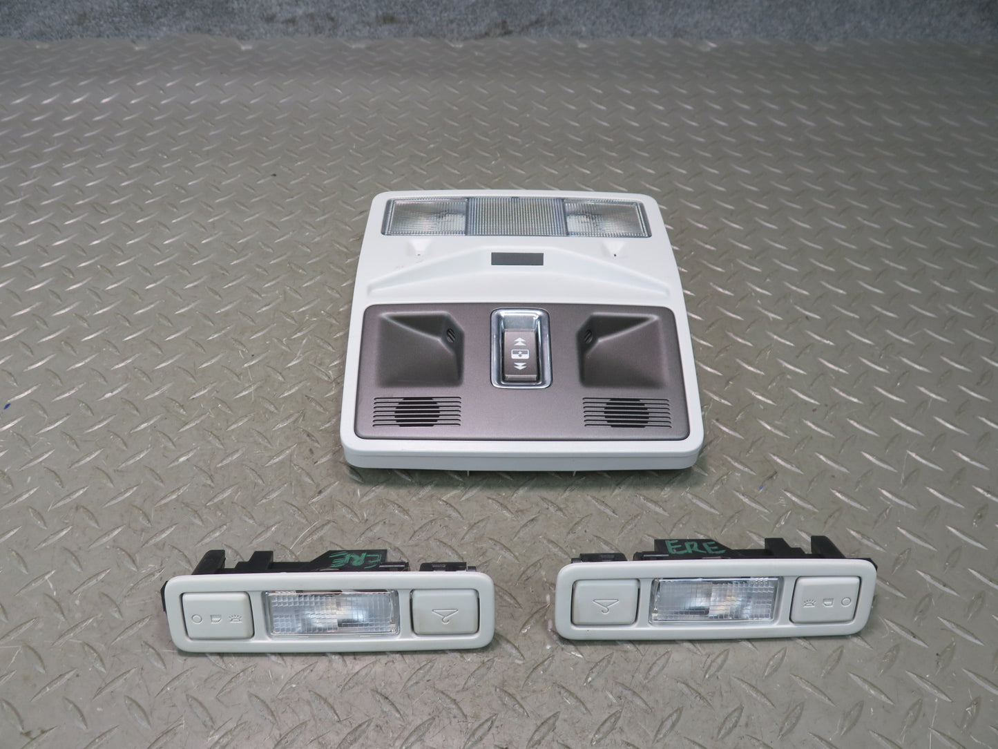 2012-2015 Range Rover Evoque L538 Overhead Console Interior Light Lamp Set