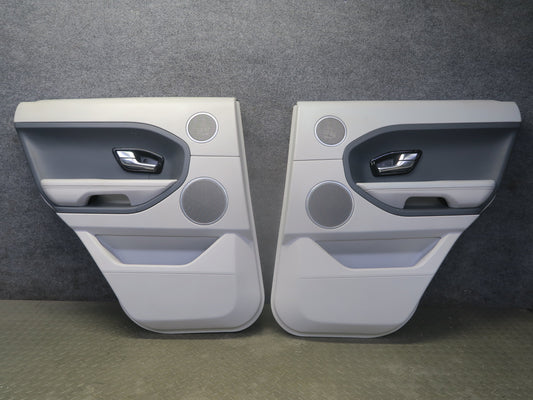 2012-2015 Range Rover Evoque L538 4DR Rear Door Interior Trim Panel Set of 2