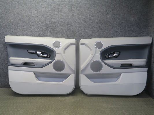 2012-2015 Range Rover Evoque L538 4DR Front Door Interior Trim Panel Set of 2