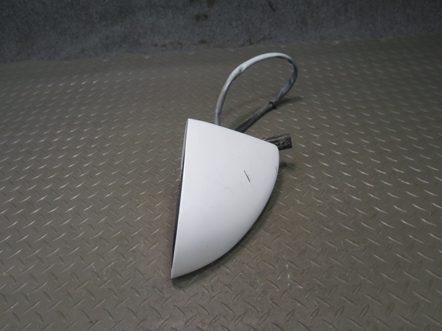 88-96 Chevrolet Corvette C4 Right Door Heated Side View Power Mirror White OEM
