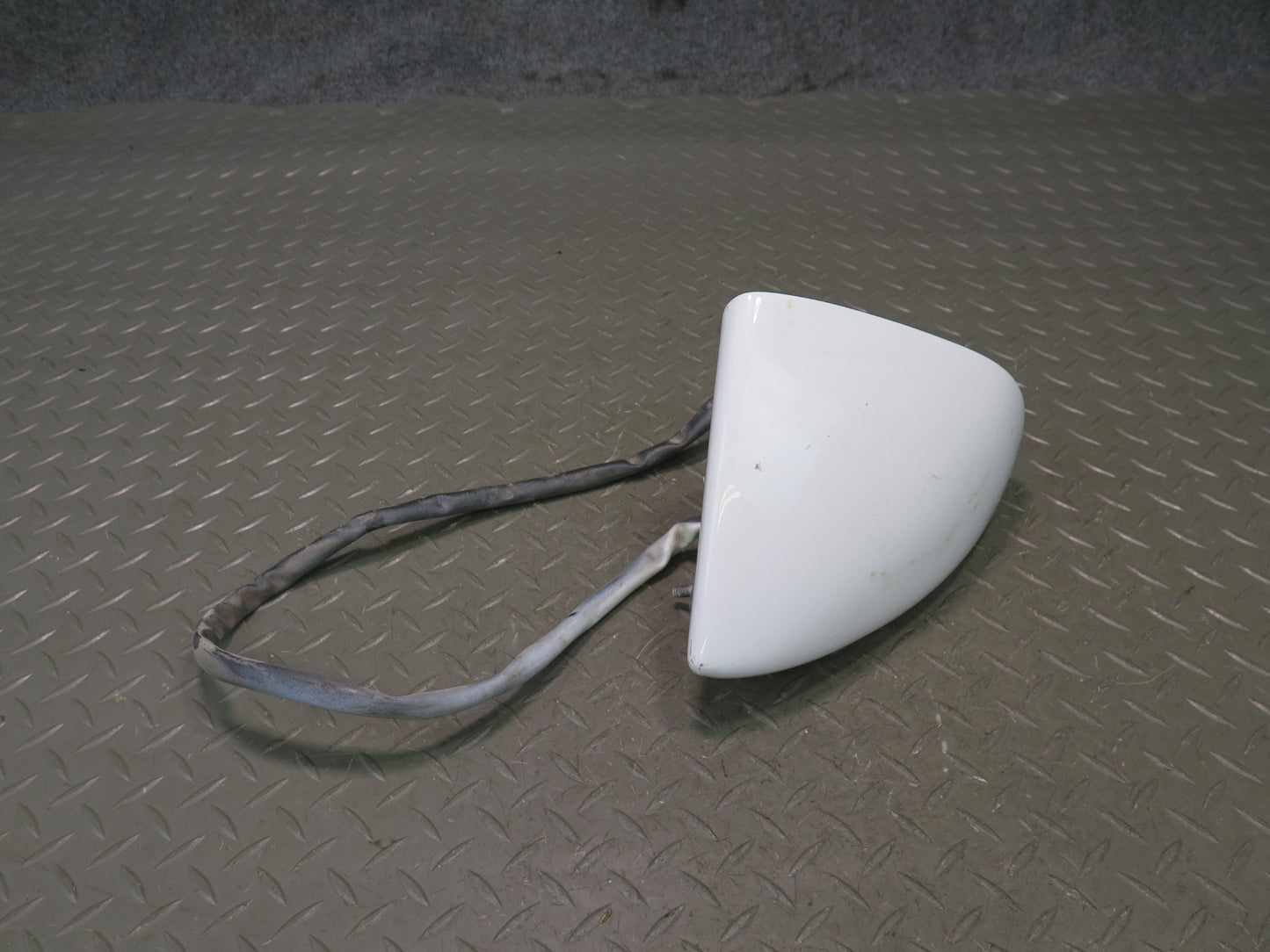 88-96 Chevrolet Corvette C4 Left Door Heated Side View Power Mirror White OEM