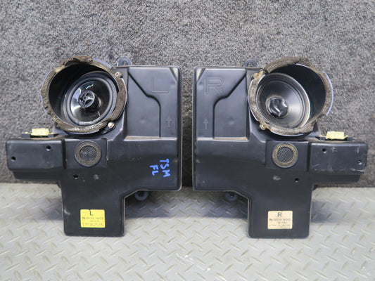 86-92 Toyota Supra MK3 MA70L Set of 2 Front Left & Right Door Speaker Box OEM