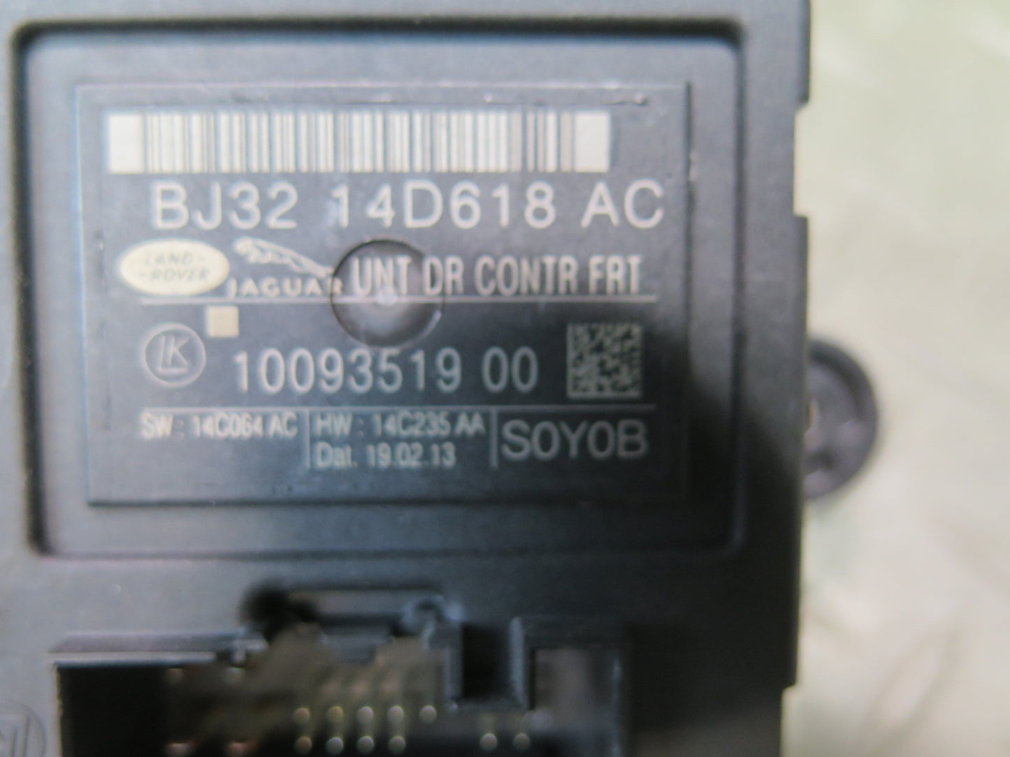 2012-2013 Range Rover Evoque L538 Front Left Door Control Module BJ32-14D618-AC