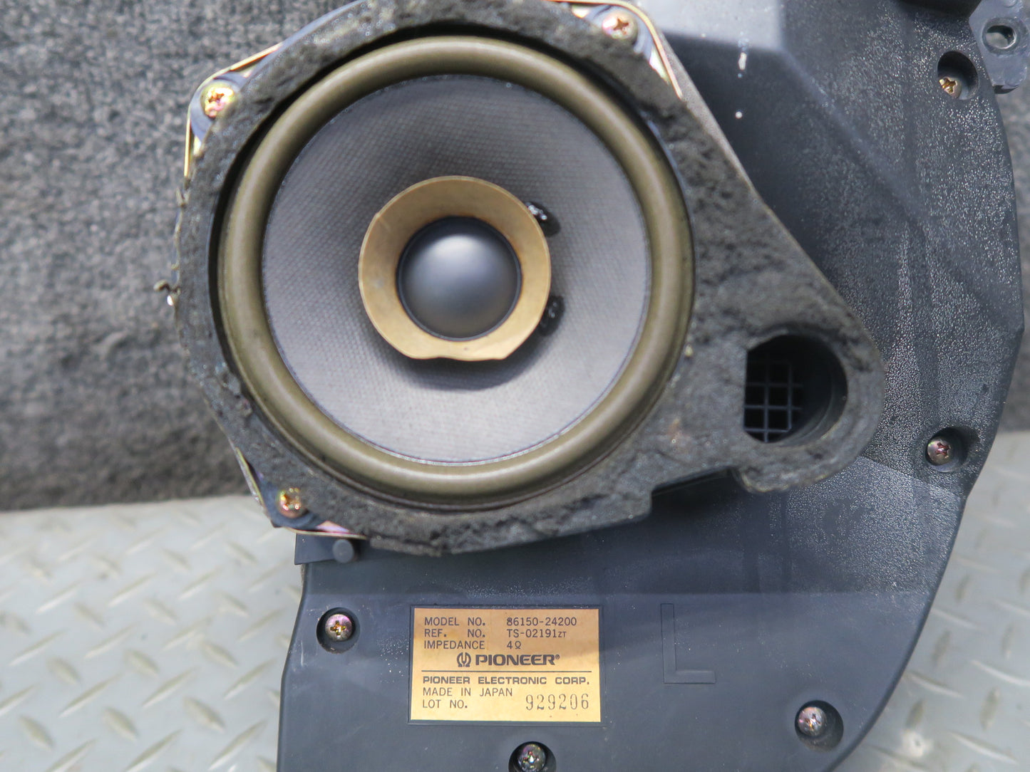 92-00 Lexus JZZ31L SC400 SC300 Set of 4 Front Door Speaker w Tweeter Pioneer OEM