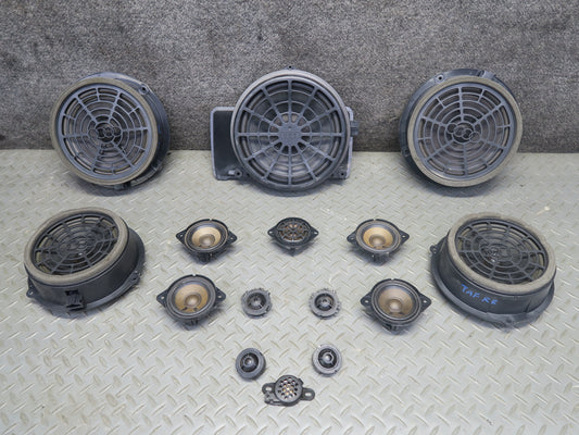 10-16 Audi S4 B8 15pcs Bang & Olufsen Audio Tweeter Speaker Set OEM