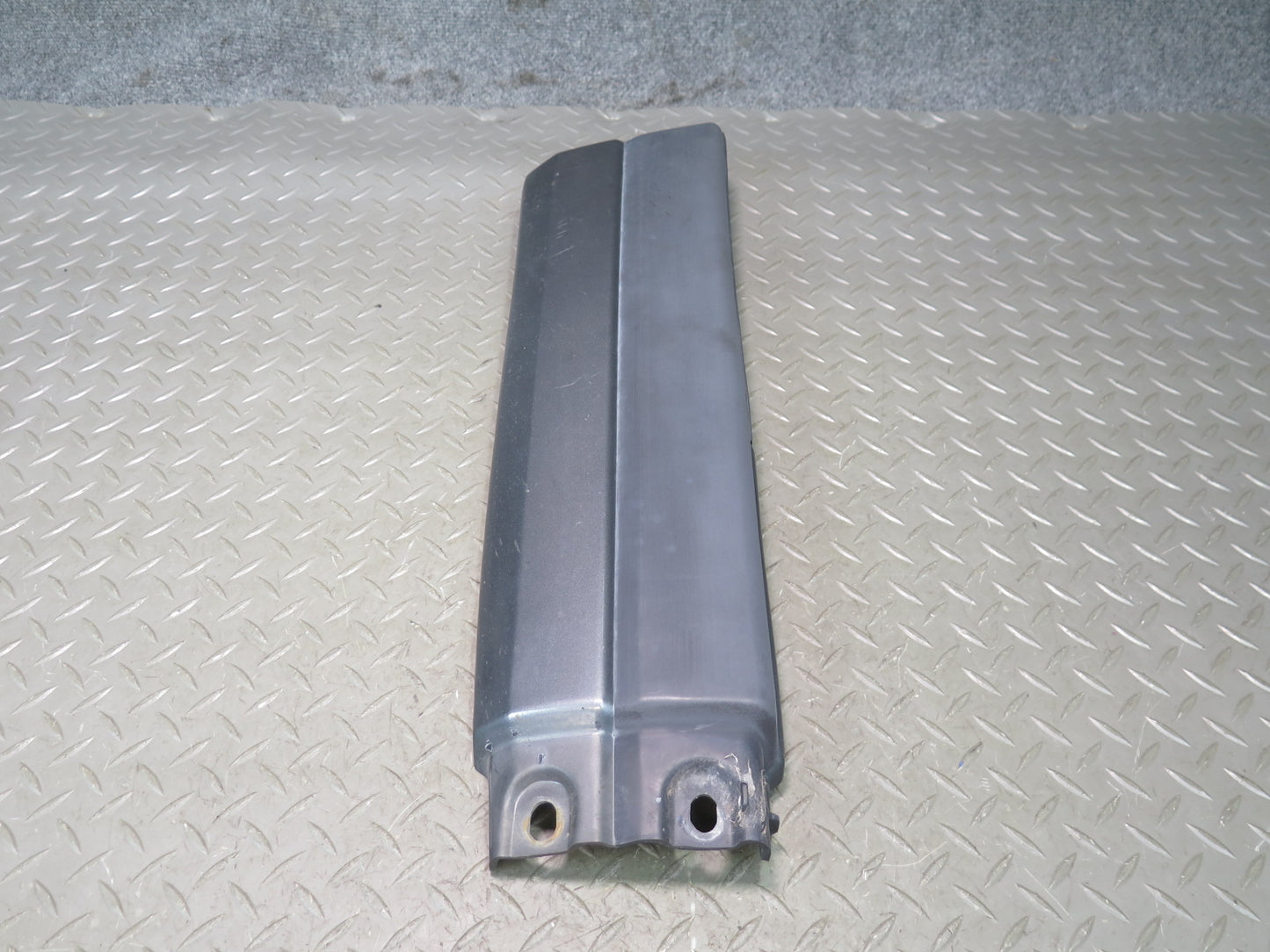 81-83 Datsun 280ZX S130 2+0 Rear Bumper Left & Right Trim Molding Gray Set OEM