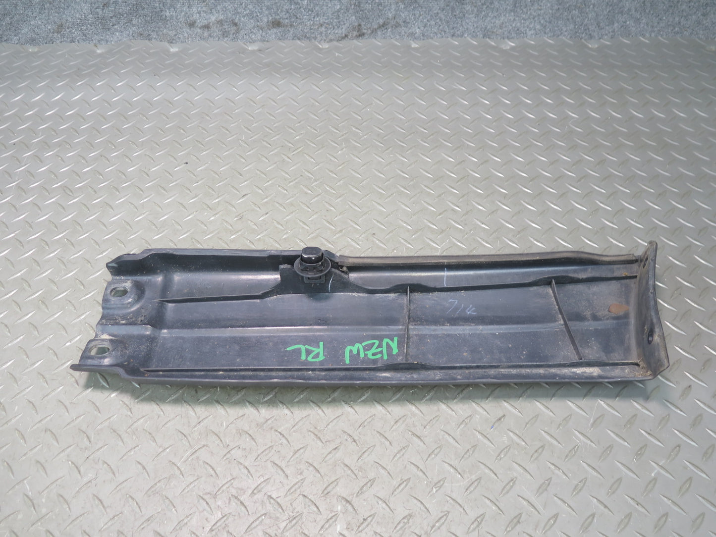 81-83 Datsun 280ZX S130 2+0 Rear Bumper Left & Right Trim Molding Gray Set OEM