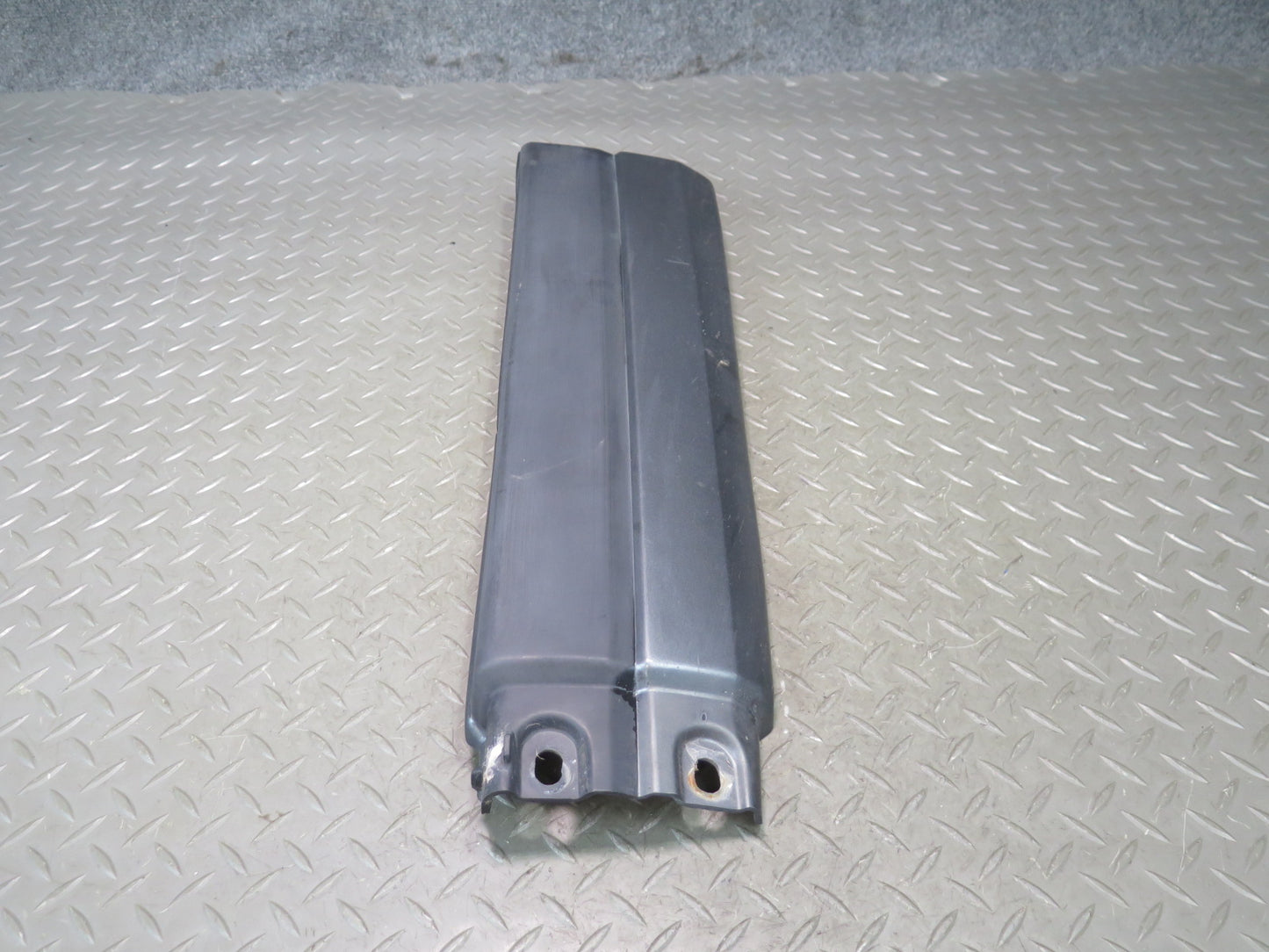 81-83 Datsun 280ZX S130 2+0 Rear Bumper Left & Right Trim Molding Gray Set OEM