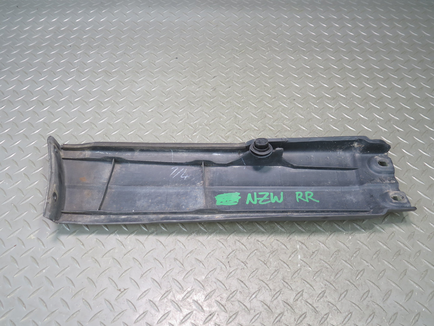 81-83 Datsun 280ZX S130 2+0 Rear Bumper Left & Right Trim Molding Gray Set OEM