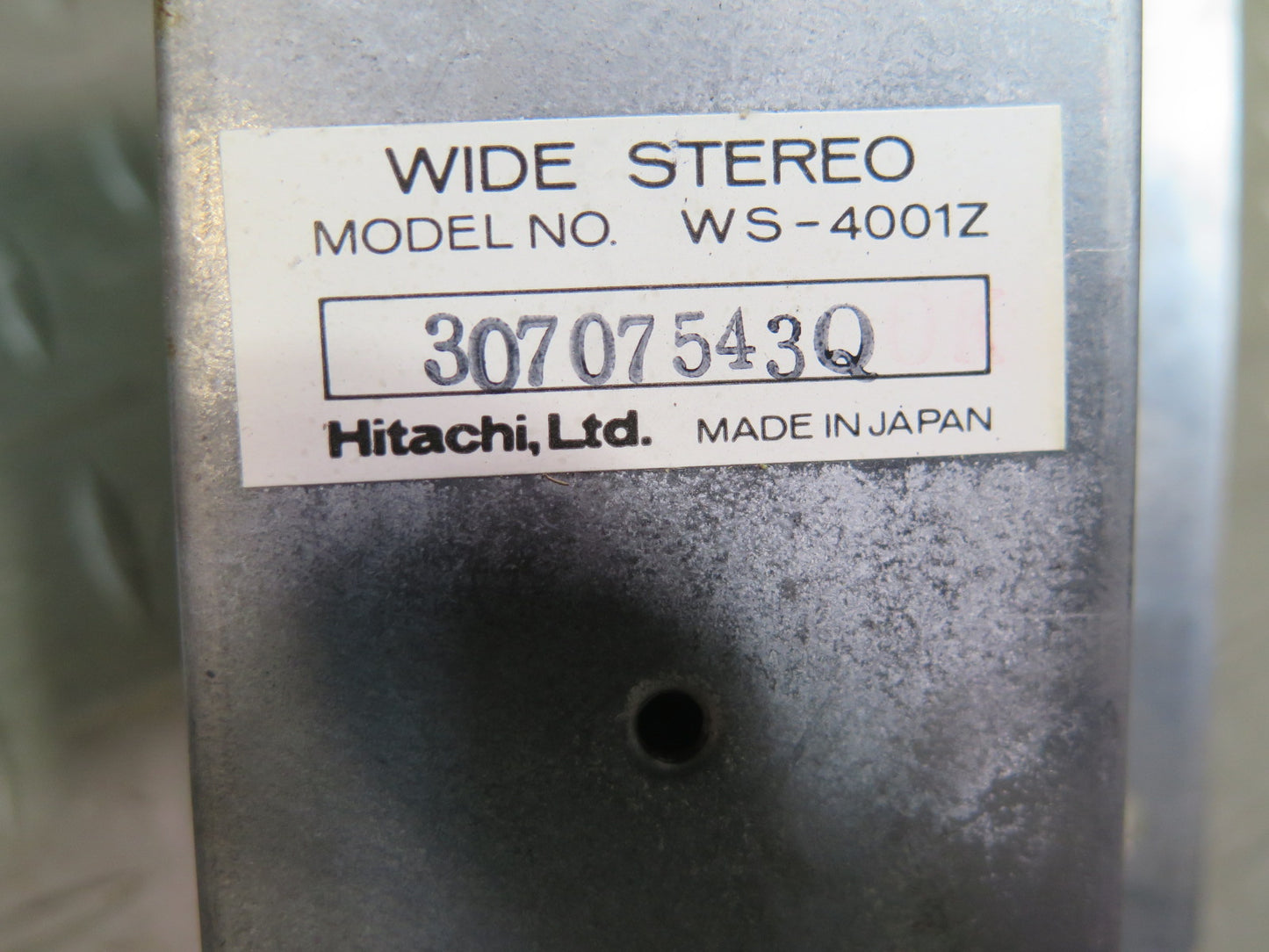 81-83 Datsun 280ZX S130 Wide Stereo Radio Module Unit WS-4001Z OEM