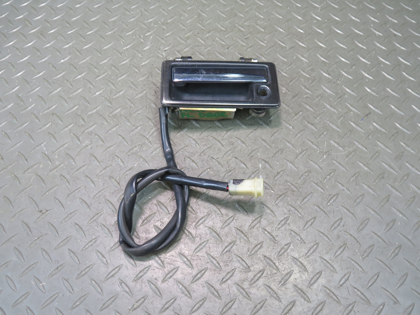 79-83 Datsun S130 280ZX 2+0 Left Door Exterior Handle w Wire Gray OEM