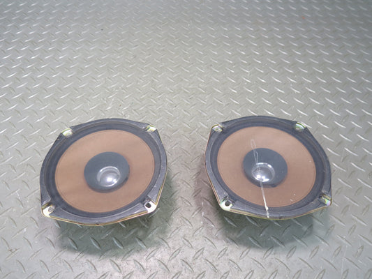 82-83 Datsun 280ZX S130 2+0 Rear Right & Left Hitachi Audio Speaker Set OEM