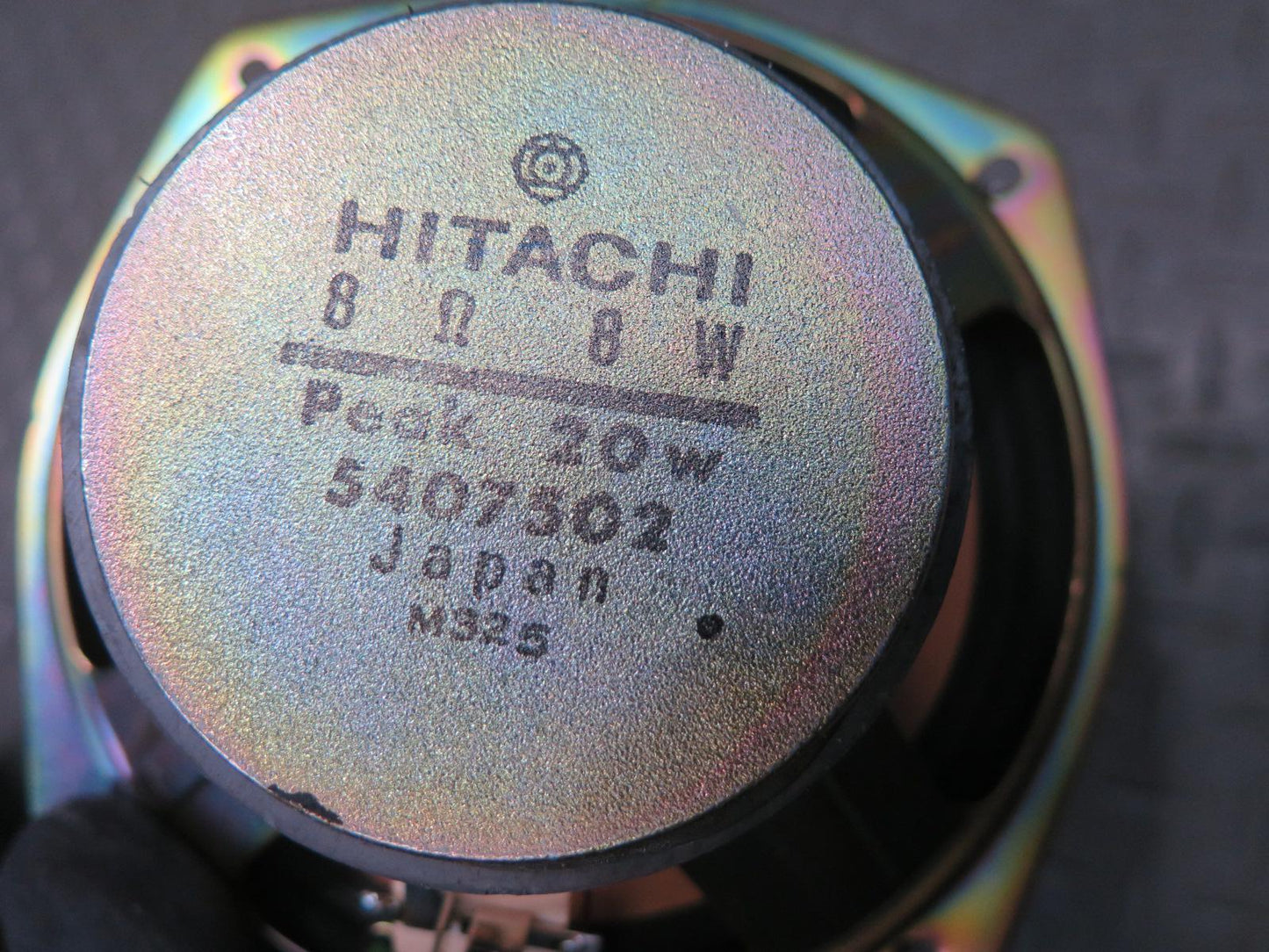 82-83 Datsun 280ZX S130 2+0 Rear Right & Left Hitachi Audio Speaker Set OEM