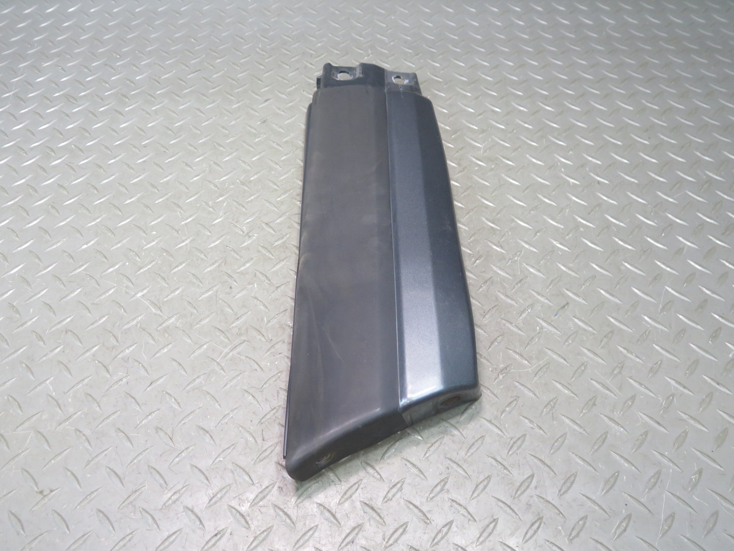 81-83 Datsun 280ZX S130 2+0 Front Bumper Left & Right Trim Molding Gray Set OEM