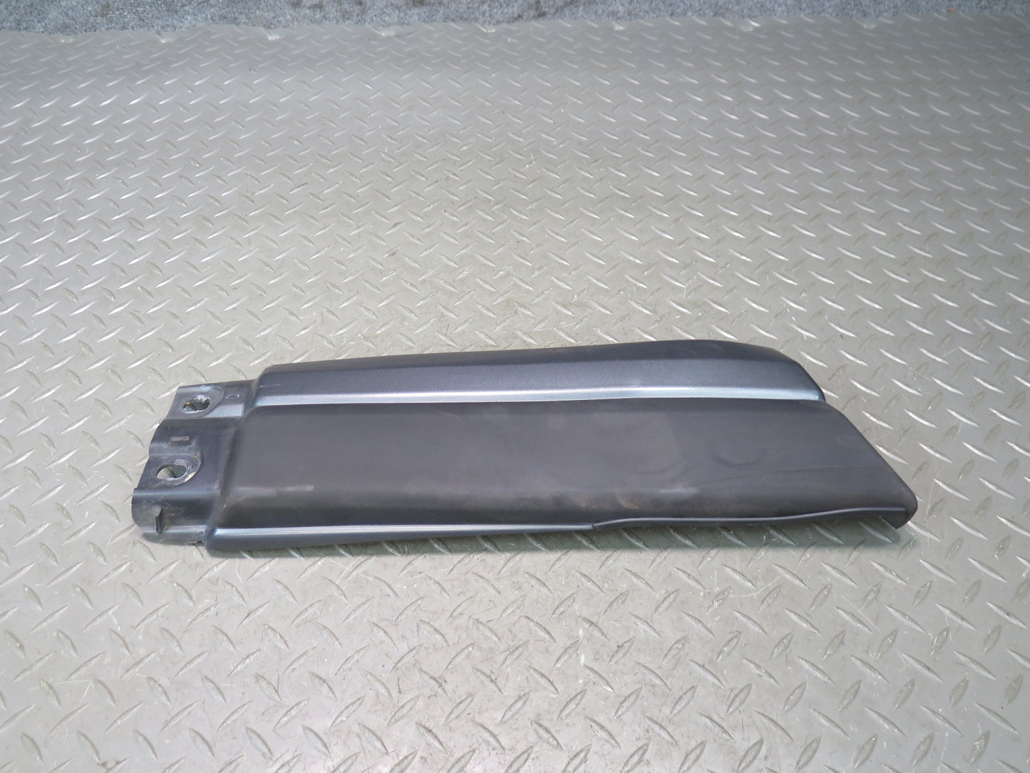 81-83 Datsun 280ZX S130 2+0 Front Bumper Left & Right Trim Molding Gray Set OEM