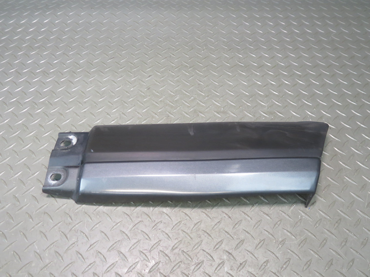81-83 Datsun 280ZX S130 2+0 Front Bumper Left & Right Trim Molding Gray Set OEM