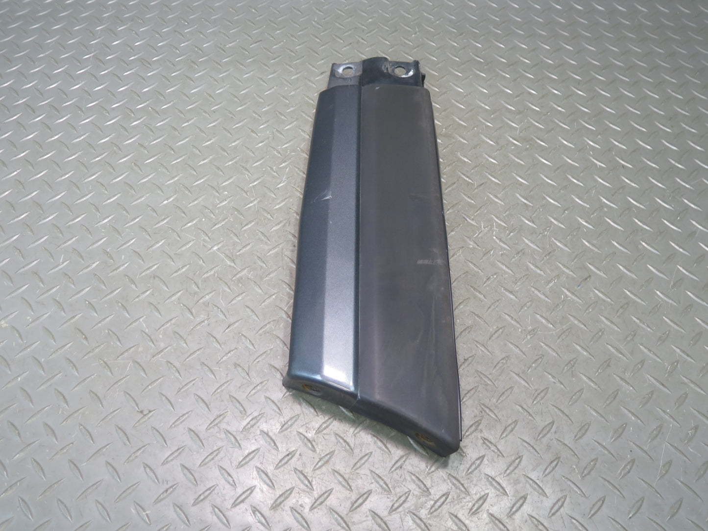 81-83 Datsun 280ZX S130 2+0 Front Bumper Left & Right Trim Molding Gray Set OEM