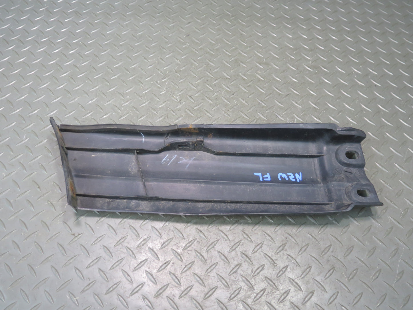 81-83 Datsun 280ZX S130 2+0 Front Bumper Left & Right Trim Molding Gray Set OEM