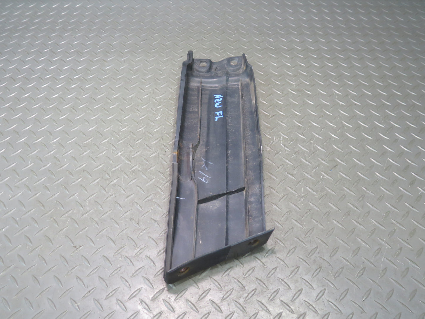 81-83 Datsun 280ZX S130 2+0 Front Bumper Left & Right Trim Molding Gray Set OEM