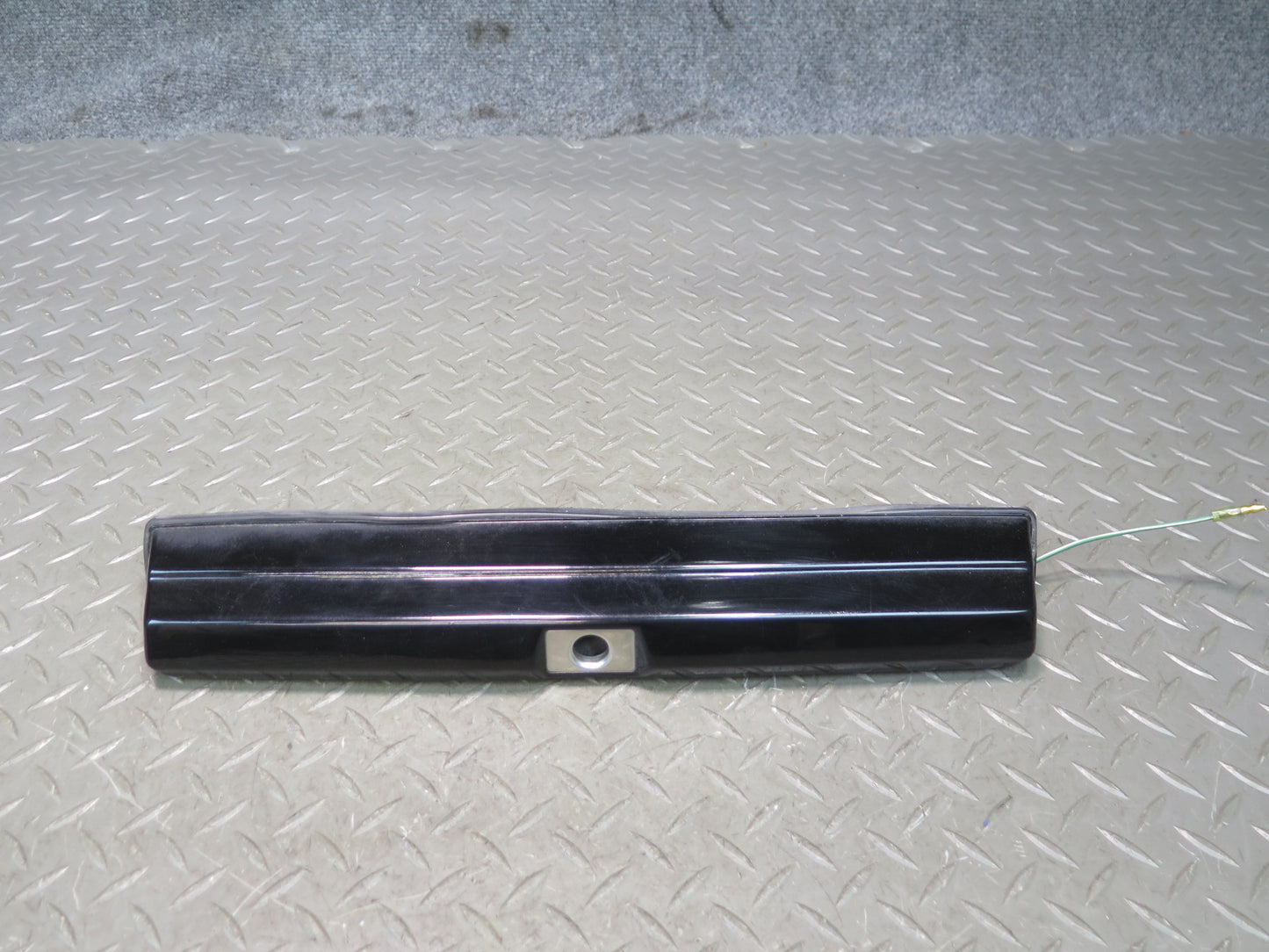 79-83 Datsun 280ZX S130 Rear License Plate Light TAG Trunk Trim Black OEM