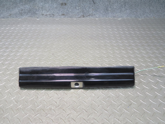 79-83 Datsun 280ZX S130 Rear License Plate Light TAG Trunk Trim Black OEM