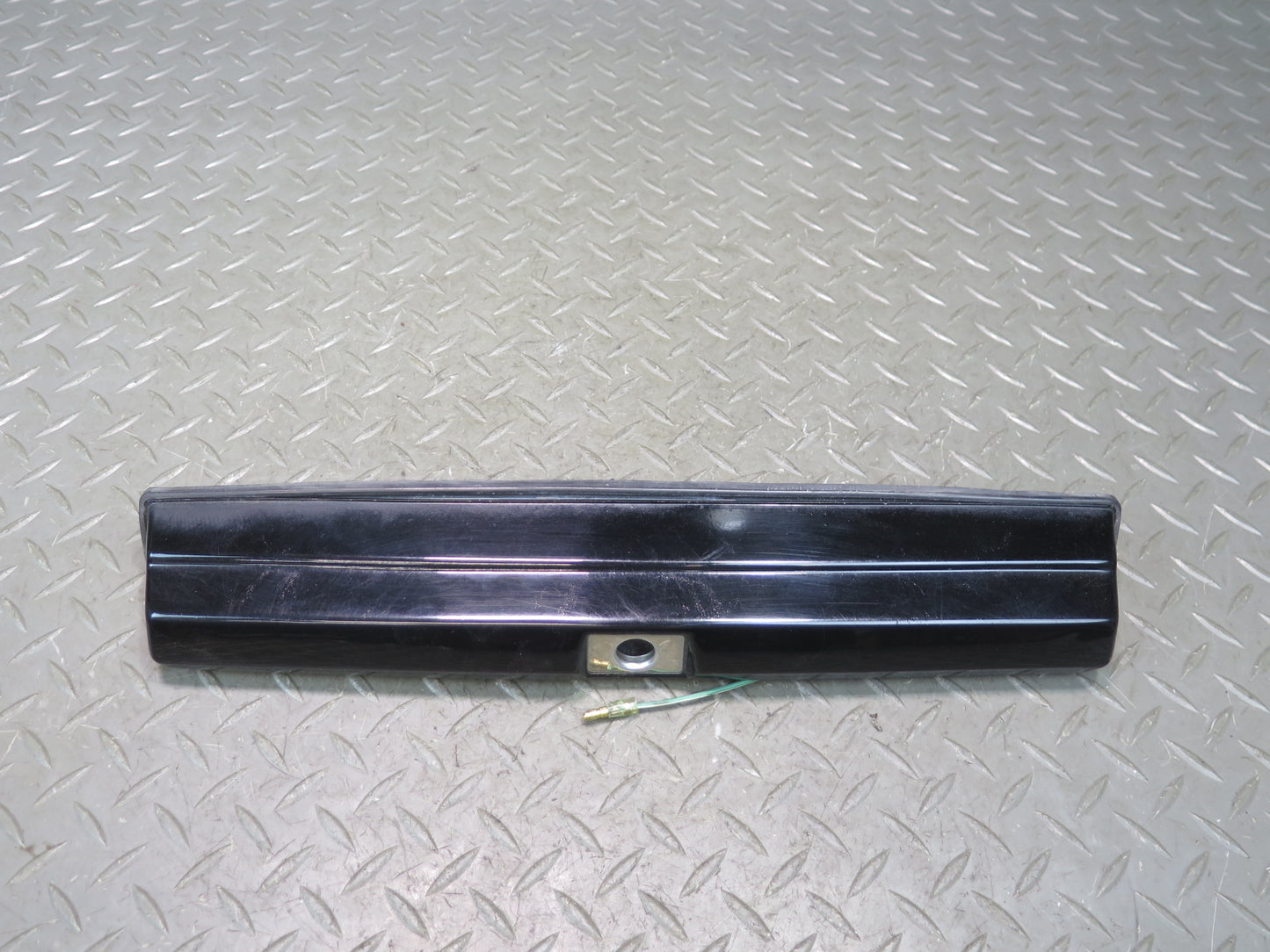 79-83 Datsun 280ZX S130 Rear License Plate Light TAG Trunk Trim Black OEM