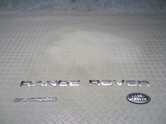 2012-2019 Range Rover Evoque L538 Rear Emblem Logo Badge Letter Symbol Set